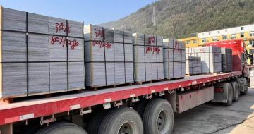 长治 芝麻灰地铺石出货日常