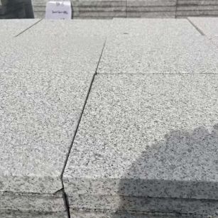 长治 白麻花岗岩石材推荐 荔枝面地铺石