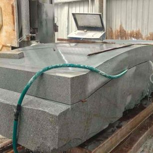 长治 芝麻灰异型加工-拱桥