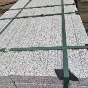 长治 白麻花岗岩直行盲道石，盲条，地铺石