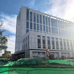 长治 白麻花岗岩石材外墙干挂