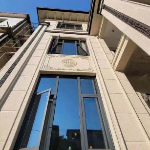 长治 黄金麻荔枝面别墅外墙干挂效果展示