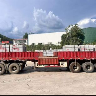 长治 芝麻灰花岗岩地铺石出货日常