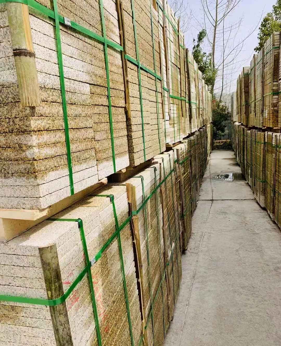 长治 黄金麻花岗岩荔枝面地铺石