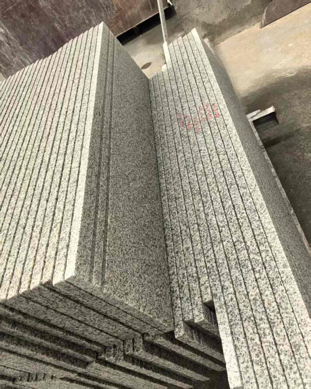 长治 白麻荔枝面花岗岩楼梯踏步